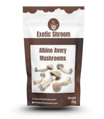 White Albino Avery Mushrooms