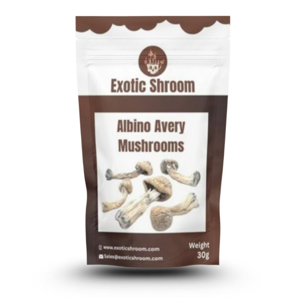 White Albino Avery Mushrooms