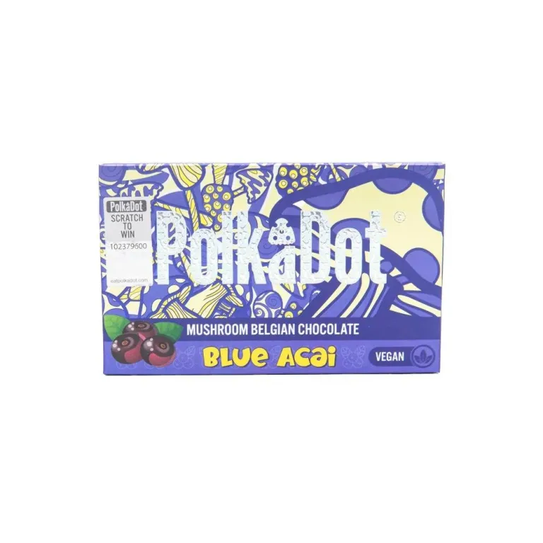 Polkadot-Blue-Acai-Chocolate-Bar Polkadot Blue Acai Chocolate Bar